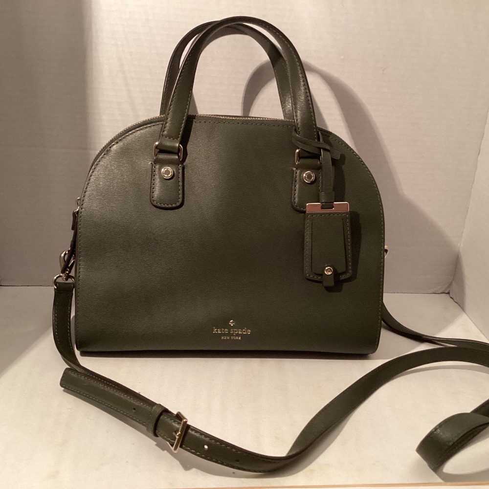 Kate spade olive green doom bag use